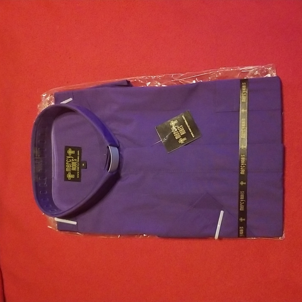 Mercy Robes Tab Collared Clergy Shirt